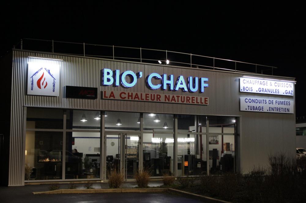le magasin de Bio'Chauf à Lure